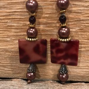 One of a kind earrings hand crafted